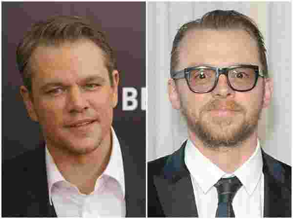 Matt Damon et Simon Pegg même âge pause cafein