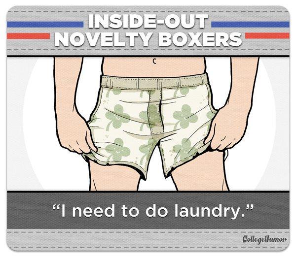 Les boxers "détendus" (caleçons souples) dans 10 illustrations qui révèleront votre personnalité en fonction des sous-vêtements que vous portez ! Quelle est la vôtre ?