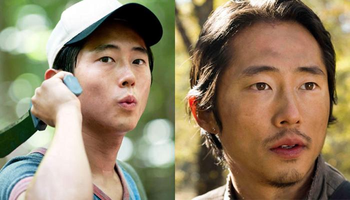 Glenn dans L'évolution physique de vos 10 personnages préférés dans The Walking Dead ! Votez pour les changements les plus choquants !