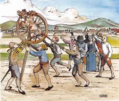 La roue infernale dans Les 13 moyens de torture médiévaux les plus terrifiants utilisés autrefois