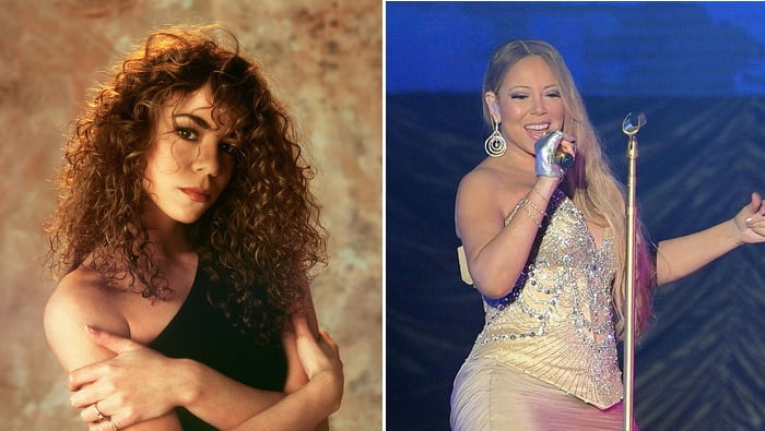 Mariah Carey dans Lesquelles de ces 14 chanteuses ont le plus changé du début de leur carrière à aujourd'hui ?