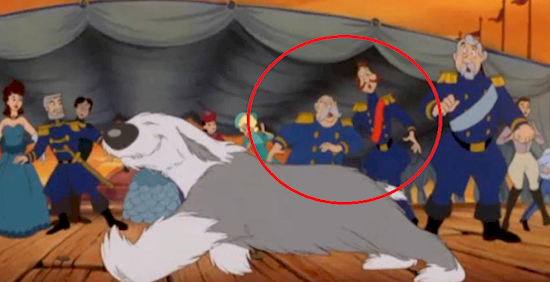 Le Roi de Cendrillon apparaît au mariage d'Ariel et Eric dans 18 détails que vous n'aviez jamais remarqué dans les dessins animés Disney ! Votez pour les plus surprenants !